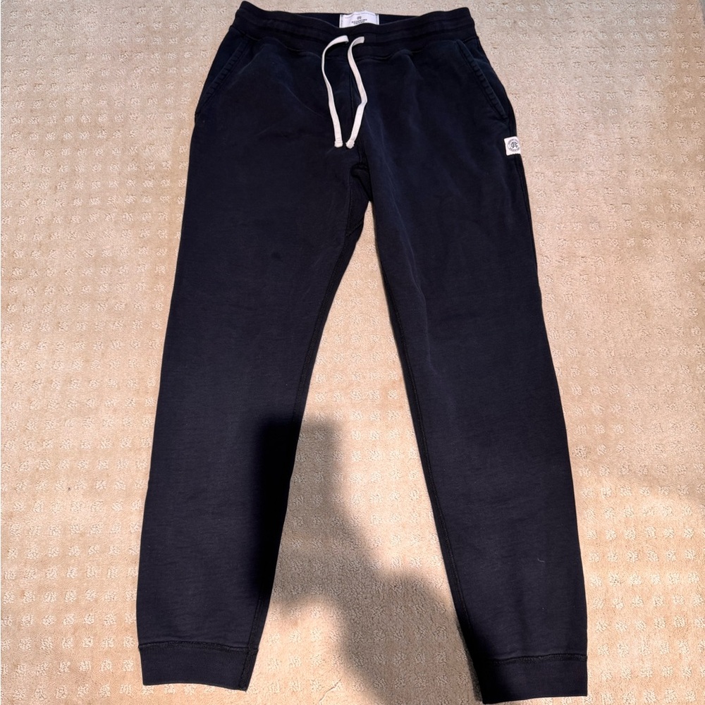 Reigning Champ Black Midweight Sweatpants Size Medium